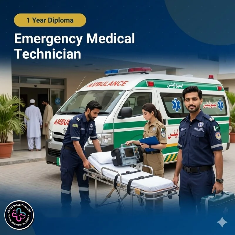 Emergency Medical Technician training at Grace Blessed Hands