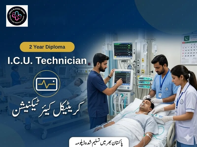 ICU Technician training at Grace Blessed Hands
